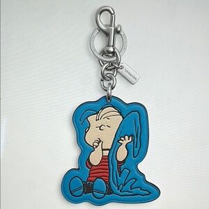 💙 Coach X Peanuts Linus Bag Charm 💙 NWT 💙